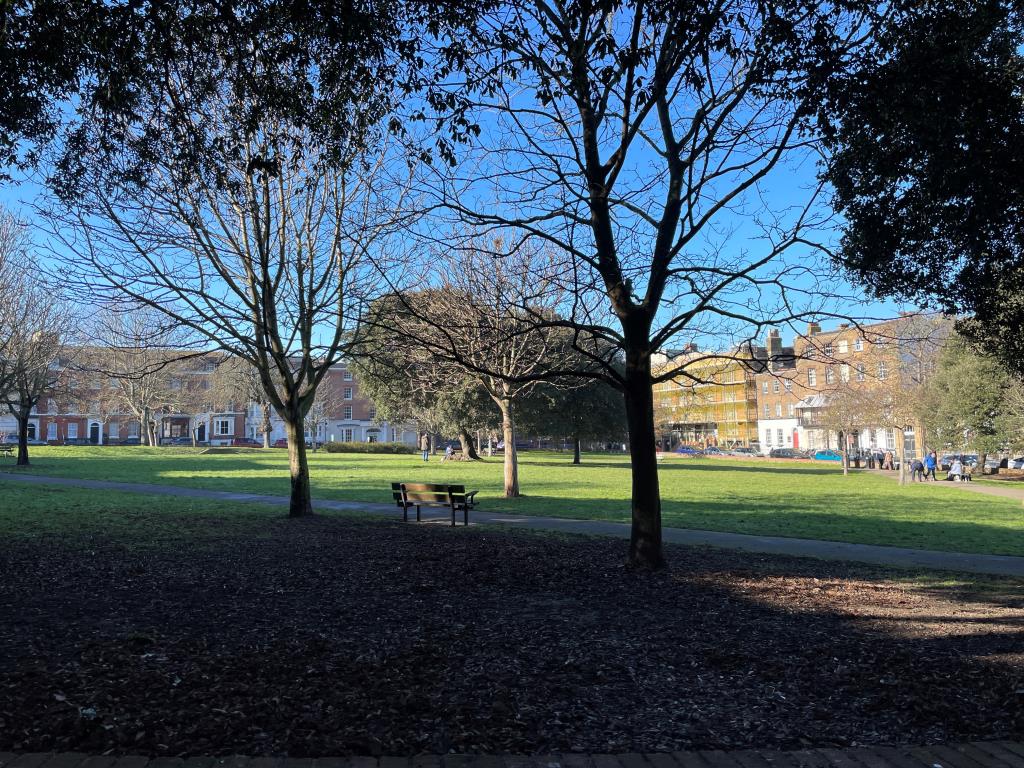 Lot: 129 - FREEHOLD BLOCK OF FLATS PRODUCING GOOD INCOME - View of Hawley Square